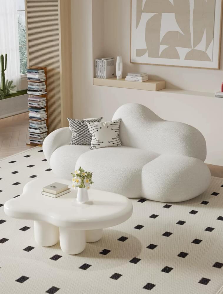 โซฟา 3 ที่นั่ง MY DOLLS HOUSE CLOUDY สีขาว_5